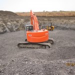 8. Excavation de l’emplacement d’une fondation